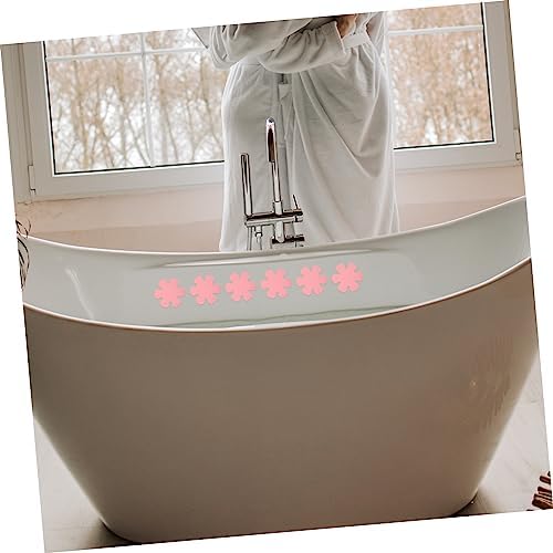 SOLUSTRE 1Set Snowflake Non-Slip Bathtub Stickers