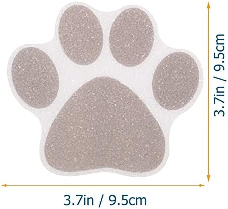 Luxshiny Non-Slip Bathtub Stickers for Dog 10pcs