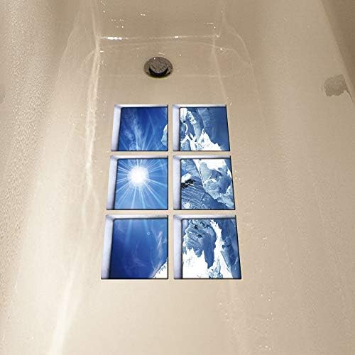 AILEGOU 3D Non-Slip Bathtub Stickers with Animal Design