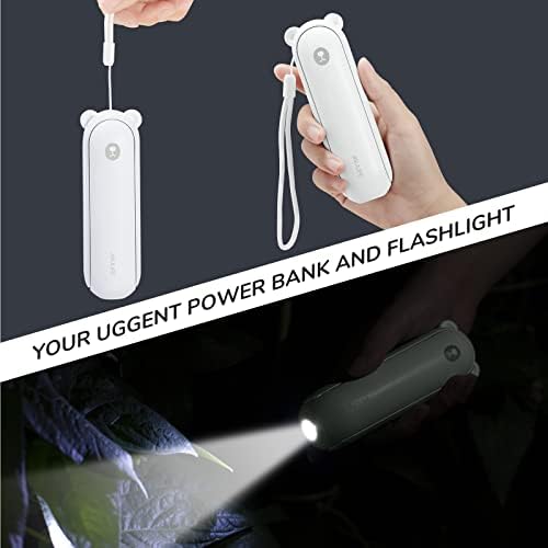 JISULIFE Handheld Fan with 4500 mAh Powerbank