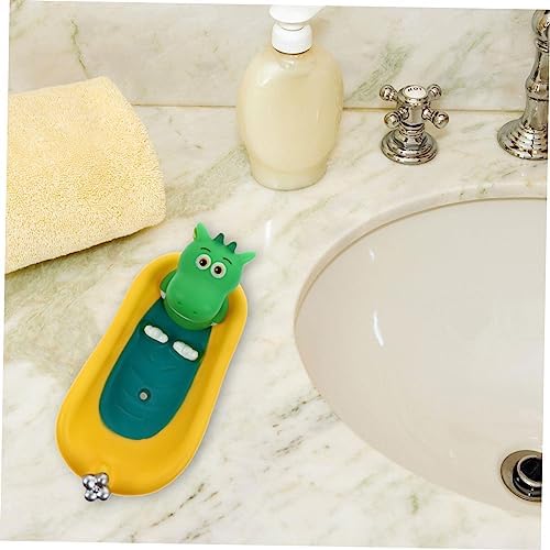 Adorable Dinosaur Soap Drain Container for Kids 1
