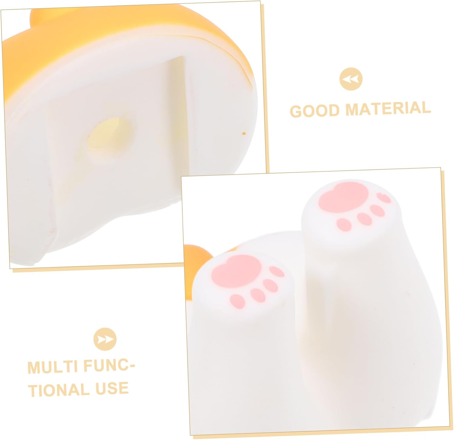 Cute Corgi Toothbrush Holder No Drill Adhesive