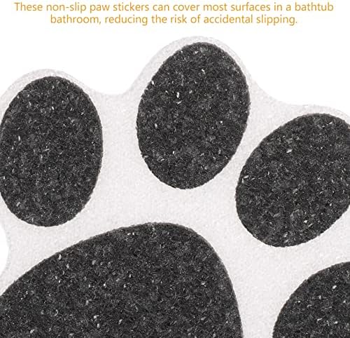 Kisangel Anti-Slip Bath Stickers 10pcs Dog Paw Design Decals