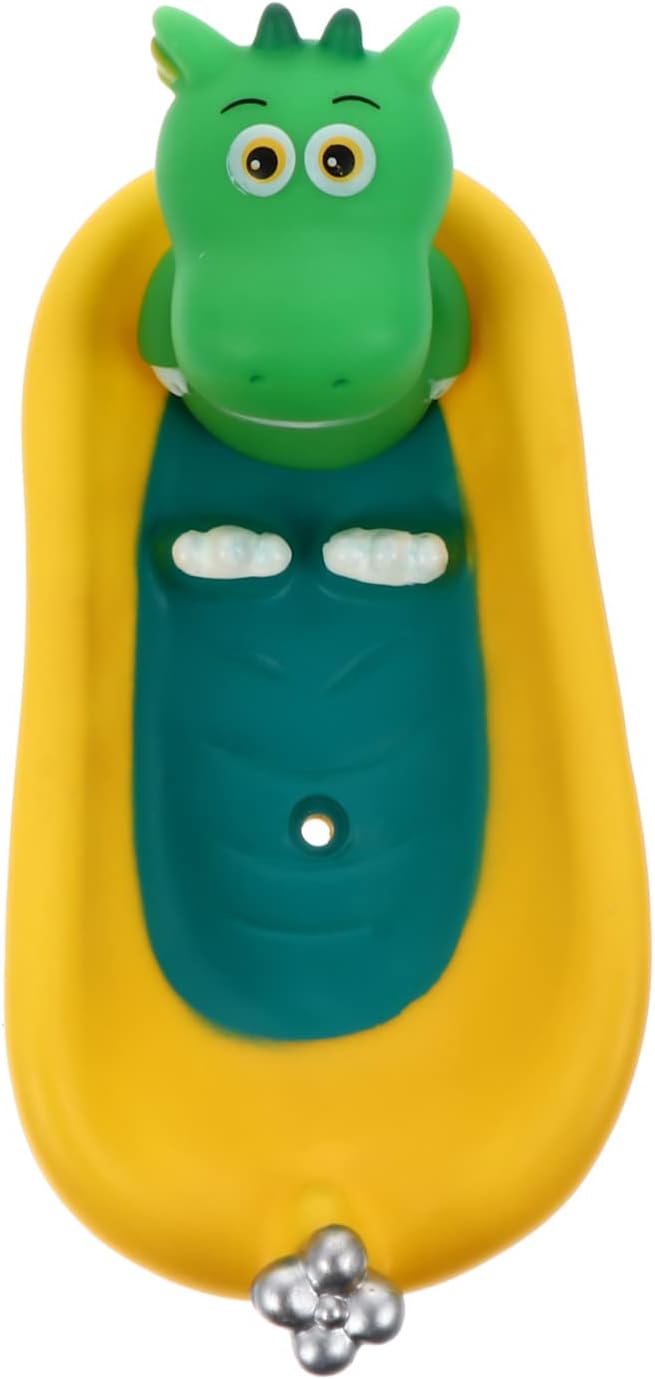 Adorable Dinosaur Soap Drain Container for Kids 1