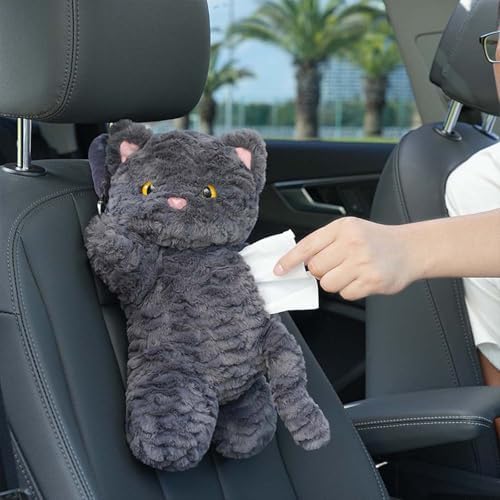 Seemehappy Plush Tissue Box Cover for Car and Home