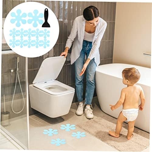 Mobestech Snowflake Non-Slip Bathtub Stickers