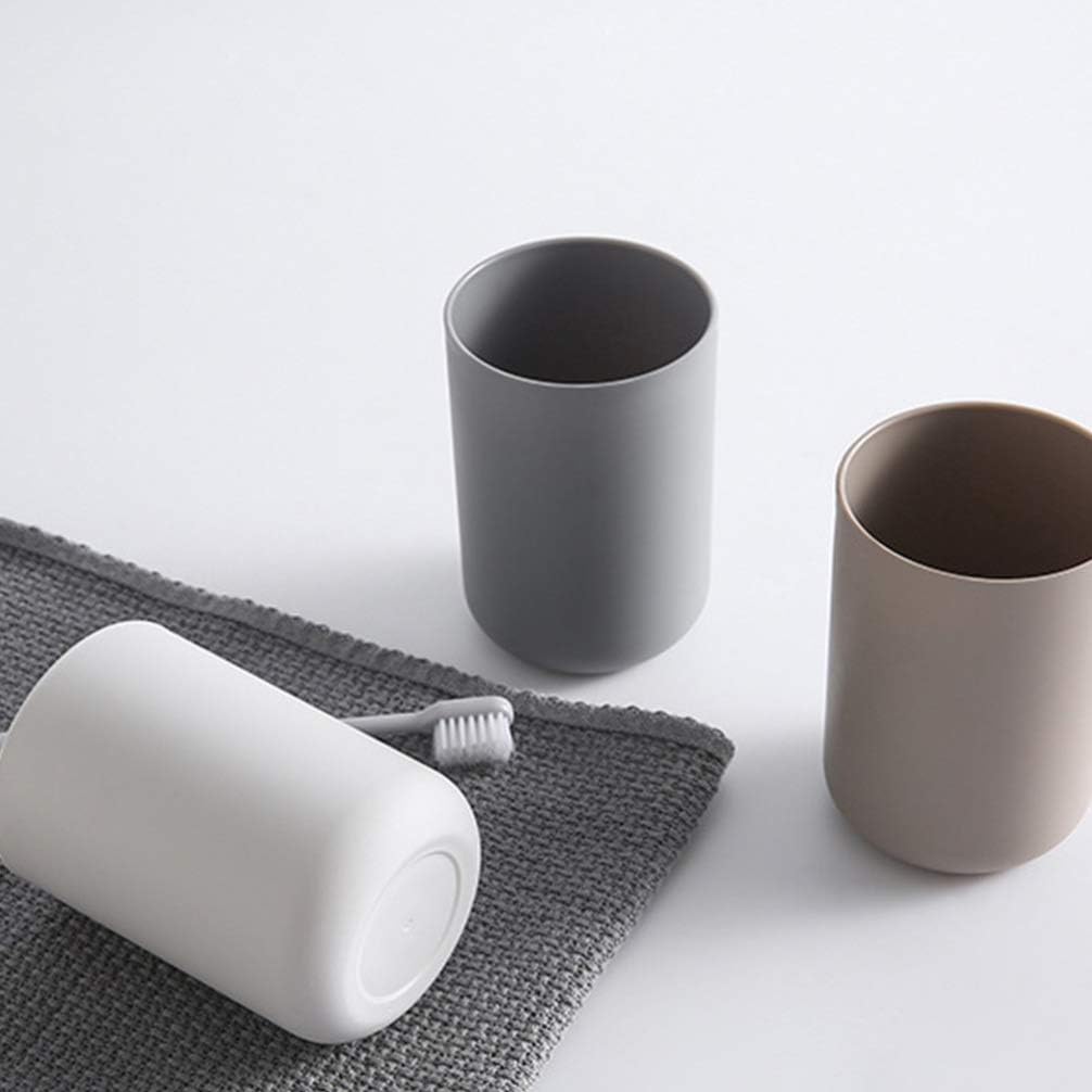 TOPBATHY 5Pcs Bathroom Tumbler Set for Home Travel