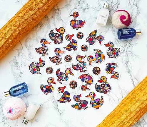 Non Slip Bathtub Stickers 24 PCS Pop Art Decals