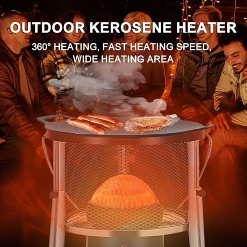 TGHDFDB Kerosene Heater 9000BTU Portable Griddle