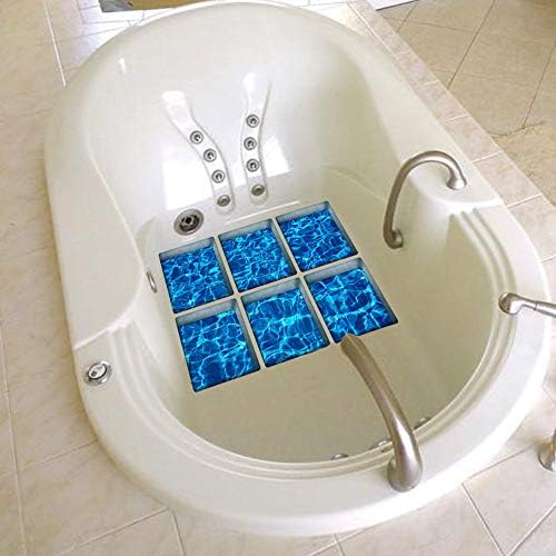 AILEGOU 3D Non-Slip Bathtub Stickers with Sea Animals