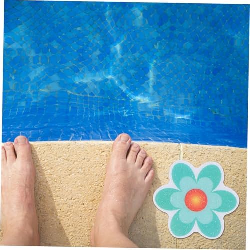 VICASKY 4pcs Cartoon Non-Slip Tile Stickers for Bathrooms