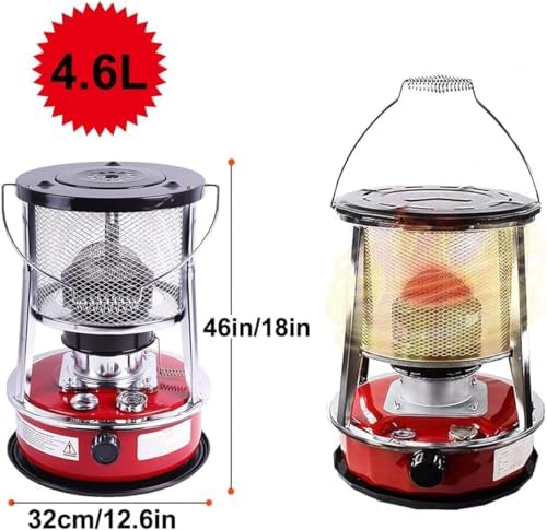 AMeLL Outdoor Kerosene Stove 46L Adjustable Burner