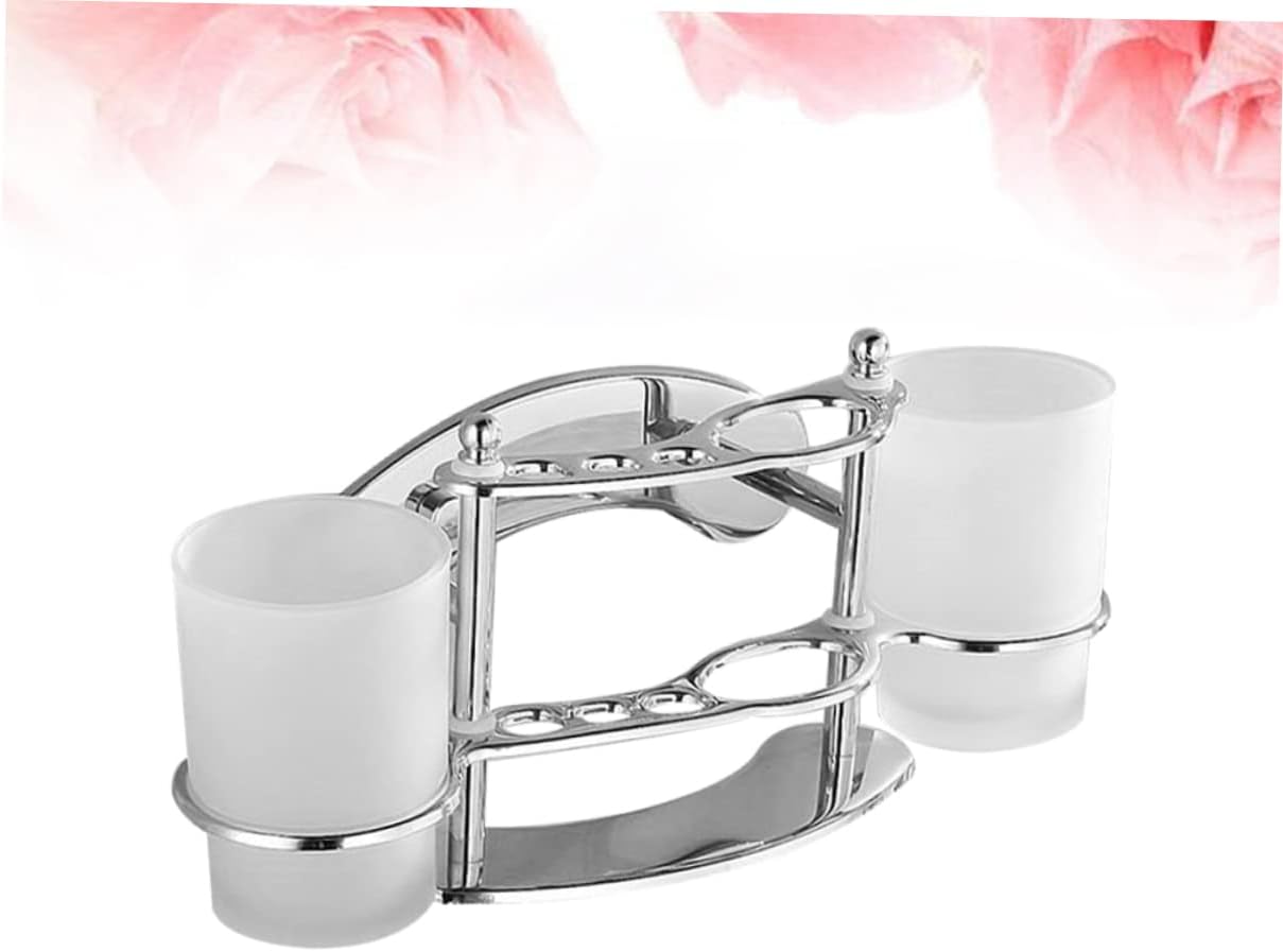 LIFKOME Wall Mounted Gargle Cup Holder