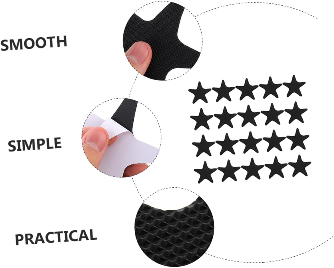 Luxshiny 40Pcs Non-Slip Safety Stickers for Bathroom 1