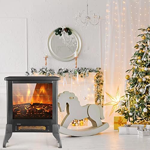 Winado Electric Fireplace 18 with Realistic Flame and CSA Certification