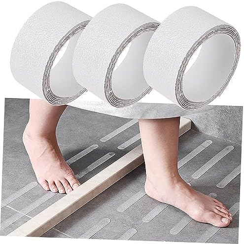 DECHOUS 3 Rolls Anti-Slip Tub Stickers for Bath Safety