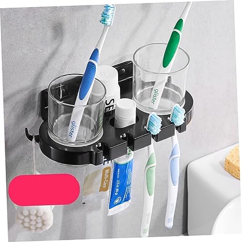 FELTECHELECTR Punch Toothbrush Holder Black 1