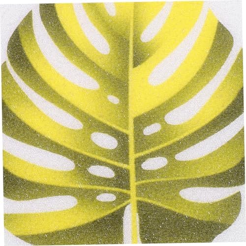 PAMINGONO Leaf Shape Bathtub Stickers Anti-Slip Safety Decor