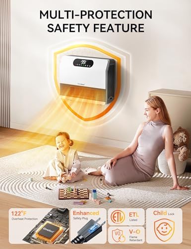 GiveBest Smart Wall Heater with Alexa Compatibility