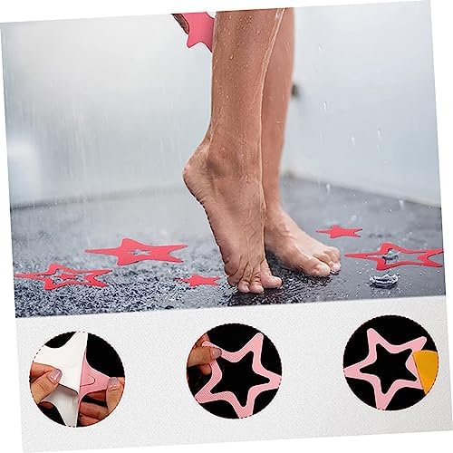 12Pcs Skid-Proof Star Decals for Bathtub and Stairs