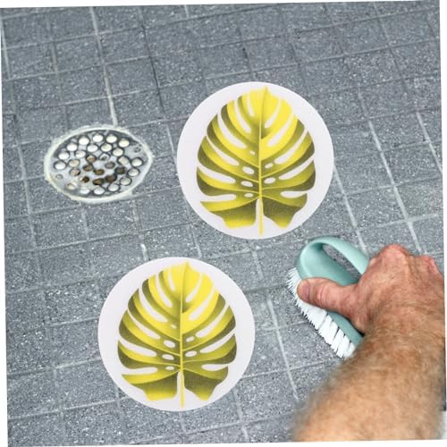 KONTONTY Leaf Shape Non-Slip Tub Decals