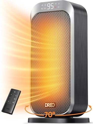Dreo 1500W Electric Space Heater with Remote and Thermostat 1