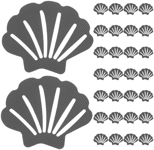 Zerodeko Shell Shaped Anti-Slip Stickers 30pcs 1