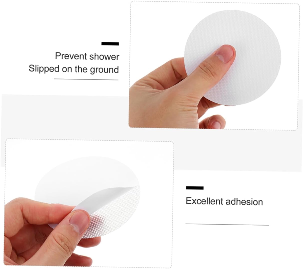 JECOMPRIS 1set Round Slip Stickers for Bathroom Safety