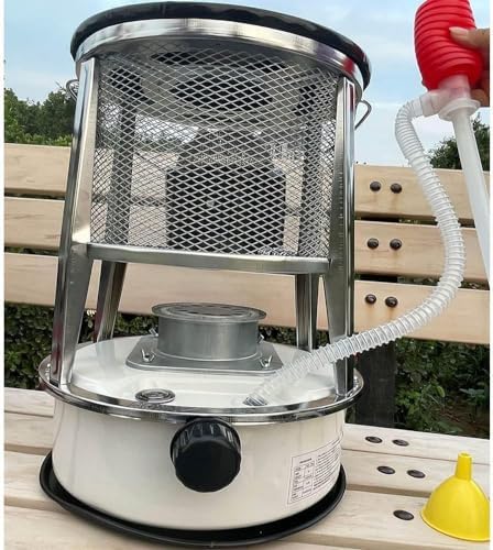 Outdoor Kerosene Stove with 6L Tank and Adjustable Heat