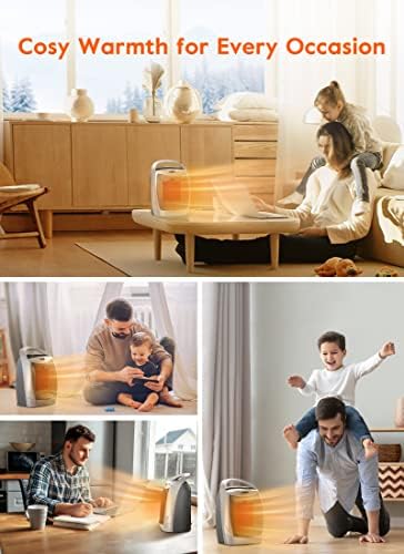GiveBest 1500W Digital Electric Space Heater with 4 Modes and Safety Features