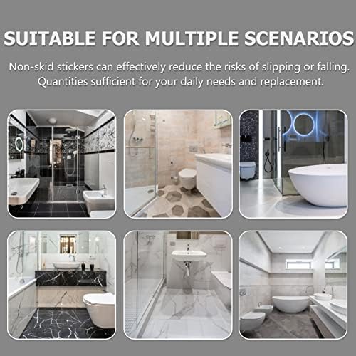 Veemoon Non-Slip Bathtub Stickers 25 Pieces