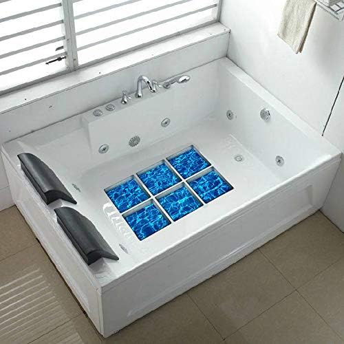 AILEGOU 3D Non-Slip Bathtub Stickers with Sea Animals