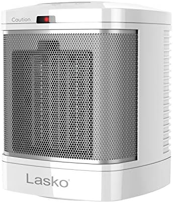 Lasko Small Ceramic Space Heater for Bathroom and Home Use