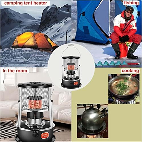 MMLeYN Kerosene Heater with Adjustable Cover