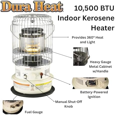 Dura Heat DH1051 Kerosene Heater 10500 BTU