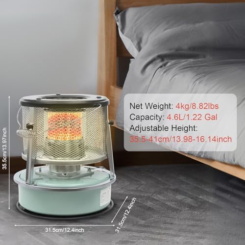 2600W Kerosene Heater with Handle for Camping and Indoor Use