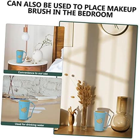 Cabilock 2 Pcs Brush and Wash Cup for Bathroom and Kitchen