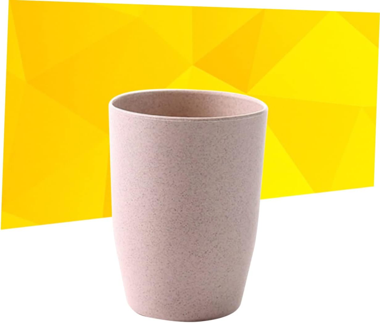 ETHZZLE Lightweight Stackable Wheat Straw Gargle Tumbler Cup for Adults and Kids