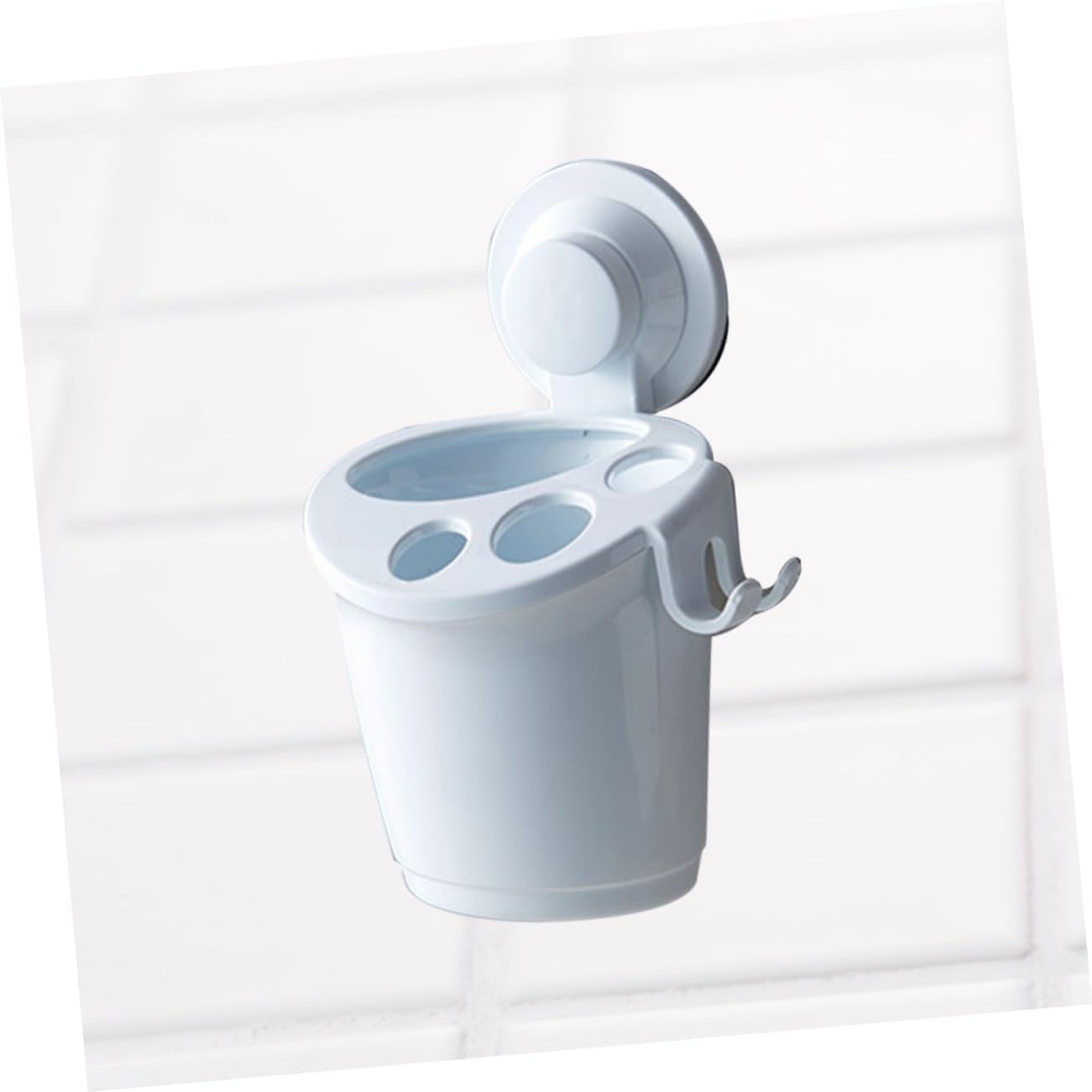 PRETYZOOM Toothbrush Holder Wall Mounted