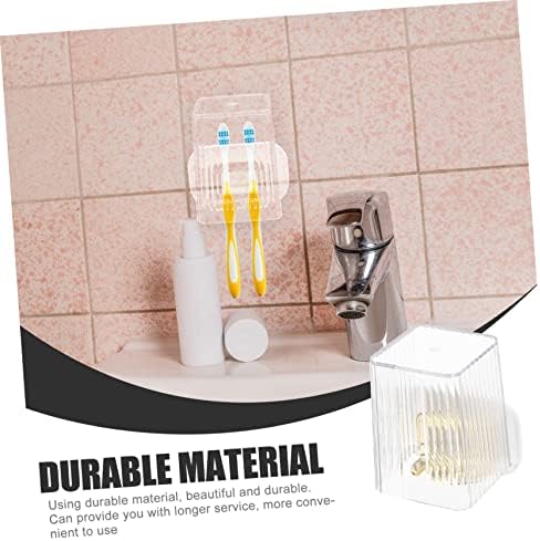 Beatifufu Wall Mount Toothbrush Holder