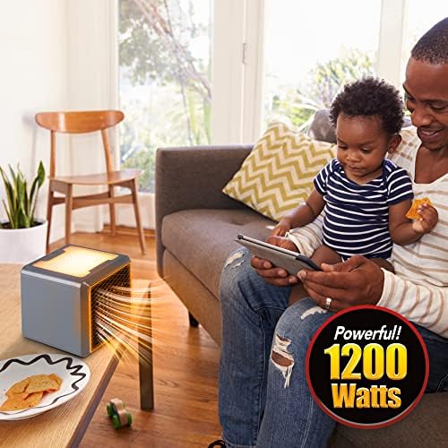 Ontel 1200W Ceramic Space Heater - Adjustable Energy Efficient