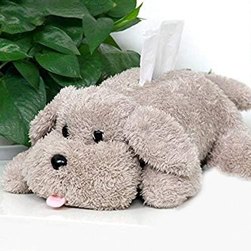 Plush Dog Toy Tissue Holder Cartoon Napkin Box