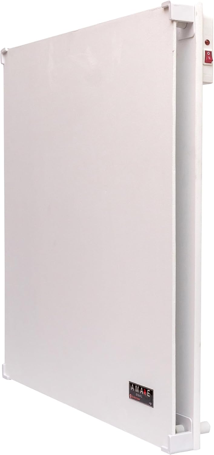 Amaze Heater Dual 400W Convection Wall Mount Space Heater Panel