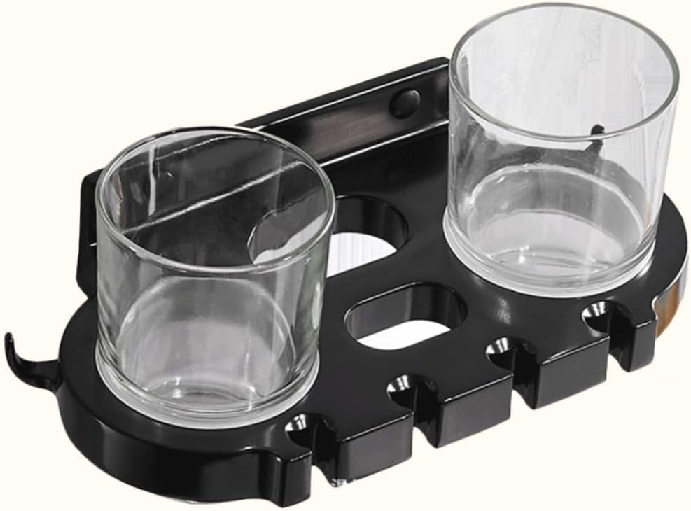 FELTECHELECTR Punch Toothbrush Holder Black 1
