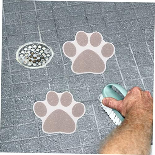 Garneck Non-Slip Bathtub Stickers 10pcs Grey Set