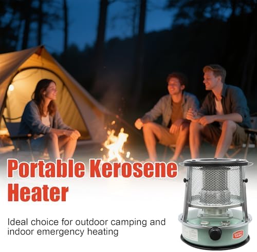 2600W Kerosene Heater with Handle for Camping and Indoor Use