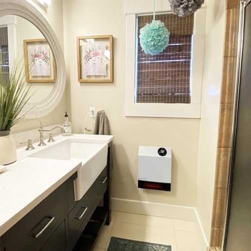 Heat Storm Deluxe 1000W Infrared Wall Heater White