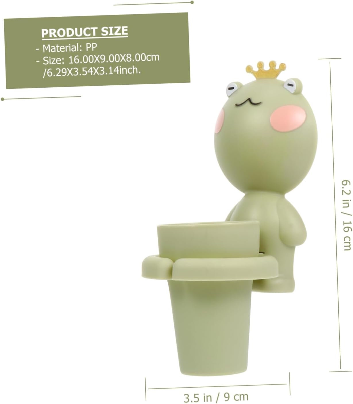 PRETYZOOM Cartoon Toothbrush Holder for Bathroom