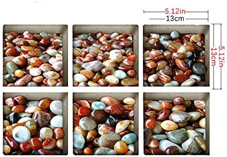 AILEGOU 3D Non-Slip Bathtub Stickers Set