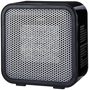 Amazon Basics 500W Ceramic Desk Heater with Tip-Over Protection